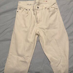White Faherty Jeans